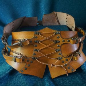 ceinture corset cuir