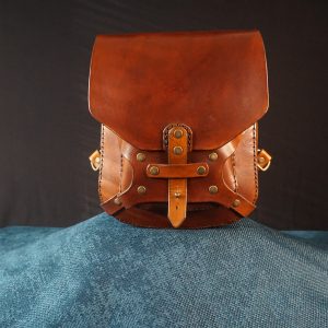 Sacoche en cuir - Brunhilde