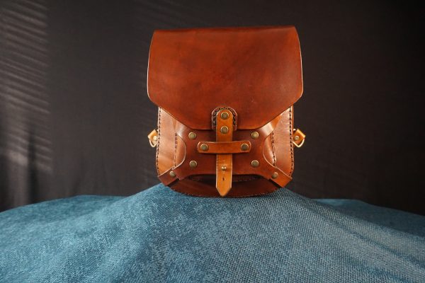 Sacoche en cuir - Brunhilde