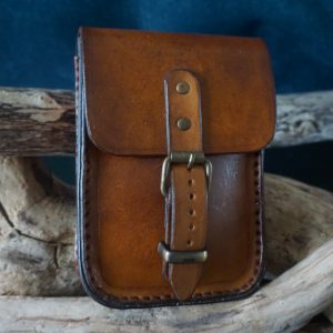 Sacoche de ceinture Drack marron