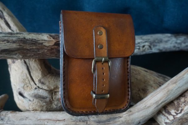 Sacoche de ceinture Drack marron